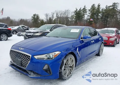 2021 Genesis G70 2.0T Awd from USA, damaged, VIN KMTG64LA4MU075339